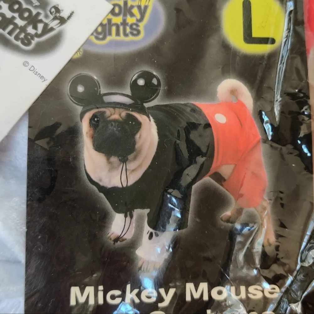 Disney Spooky Nights Mickey Mouse Dog Costume